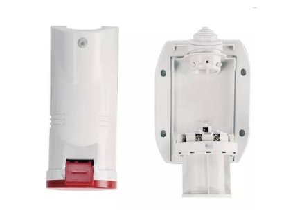 Zásuvka 4P, 400V / 16A, IP44, nástěnná