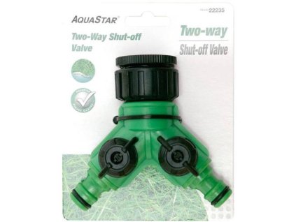 Rozdvojka s vent. pro 2 rychlospojky, ENPRO