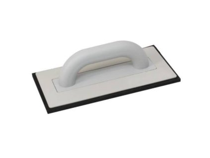 Hladítko s mikropryží černou, 280 x 140 mm, obyčejná rukojeť