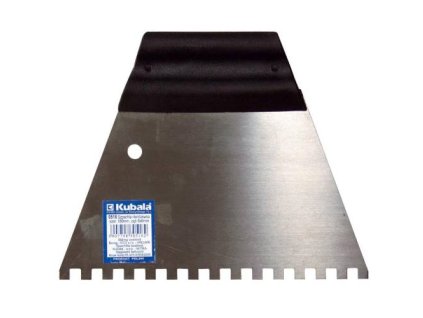 Stěrka nerez na lepidla, zuby, 4 x 4 mm, 180 mm