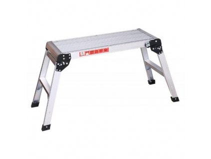 Plošina pracovní skládací 75 x 30 cm, výška 52 cm, hliníková