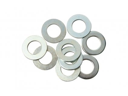 Podložka M4, Zn, DIN 125A