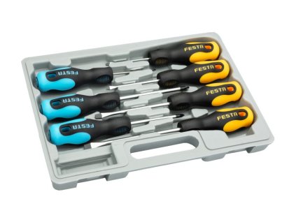 Šroubováky SET, 7 ks, CrV