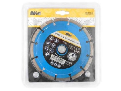 Kotouč diamantový segment Ø 180 x 1.6 x 22.2 mm, MAGG