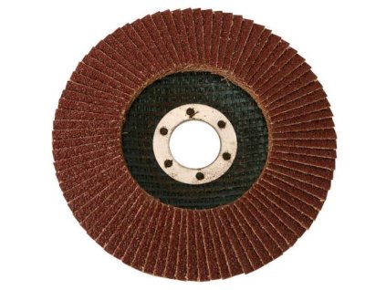 Kotouč lamelový brusný na kov Ø 115 x 22,23 mm, zrnitost 100