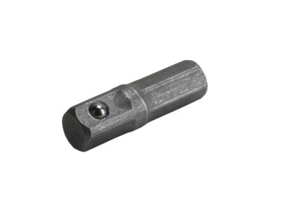 Adaptér Hex 1/4" se čtyřhranem 1/4", délka 25mm