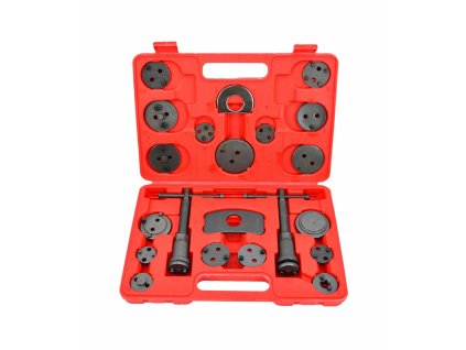 AWTOOLS Stlačovák brzdových pístů, sada na montáž kotoučových brzd 21 kusů AW18821