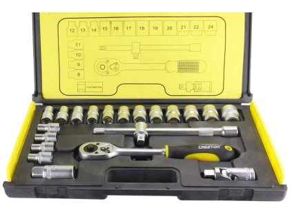 Gola sada 21 ks CRESTON 1/2" 8-24mm (TR239392)
