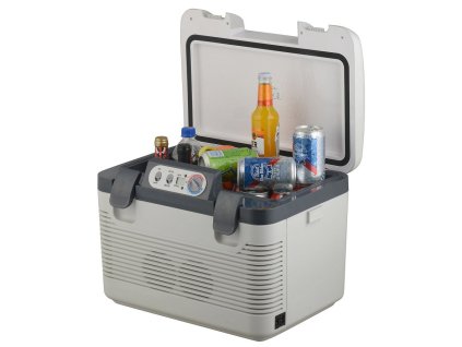 Chladící box 19l + display 220V/24V/12V DOUBLE