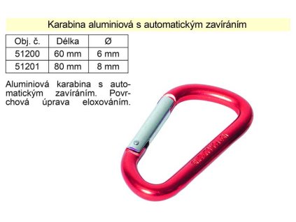 Karabina Alu 80x8mm