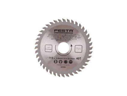 Kotouč pilový do dřeva TCT, Ø 180 x 3,2 x 20 mm, 50 zubů, FESTA