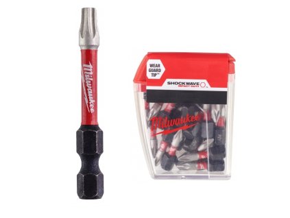 MILWAUKEE Shockwave bit torx TX25x50mm 1/4 Impact Duty - 10ks