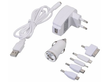 Nabíječka telefonu 220/12V (iPhone 4/5/6, micro USB, Nokia)
