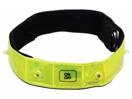 Pásek reflexní svítící 4LED