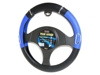 Potah volantu RALLY modrý