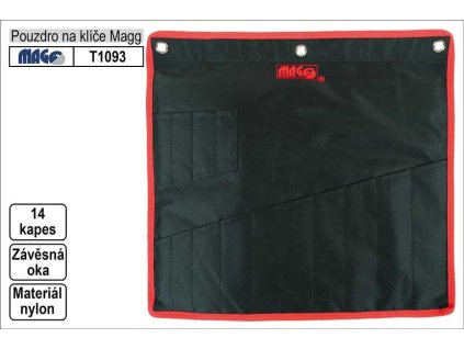 Pouzdro na klíče MAGG se 14 příhrádkami