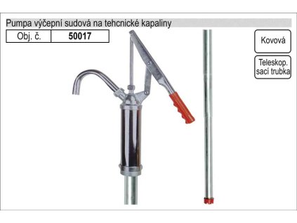 Pumpa výčepní na benzin sudová a technické kapaliny
