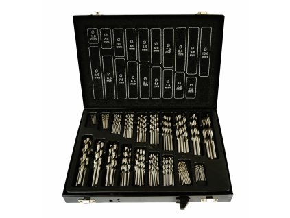 SILVER Velká sada vrtáků do kovu HSS 170ks EX10412