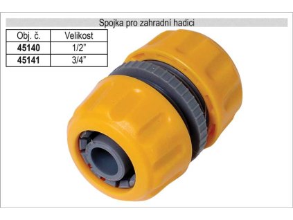 Spojka pro zahradní hadici průměr 3/4"