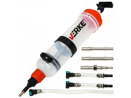 VERKE Ruční pumpa, plnička - odsávačka kapalin a oleje, 1500ml V86340