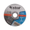 kotouče řezné na kov, 5ks, 125x1,6x22,2mm, EXTOL CRAFT