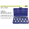 Nástrčné hlavice torx sada 19 kusů s vnitřním a vnější