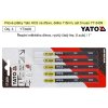 Pilové plátky Yato HCS na dřevo set 5 kusů YT-3409