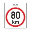 Samolepka omezená rychlost 80km/h (110 mm)