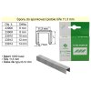 Spony do sponkovačky šíře 11,3 mm hranaté délka 10 mm balení 1000 kusů