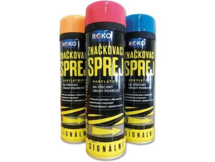 Značkovací sprej ROKO 500 ml (Barva spreje Signální modra)