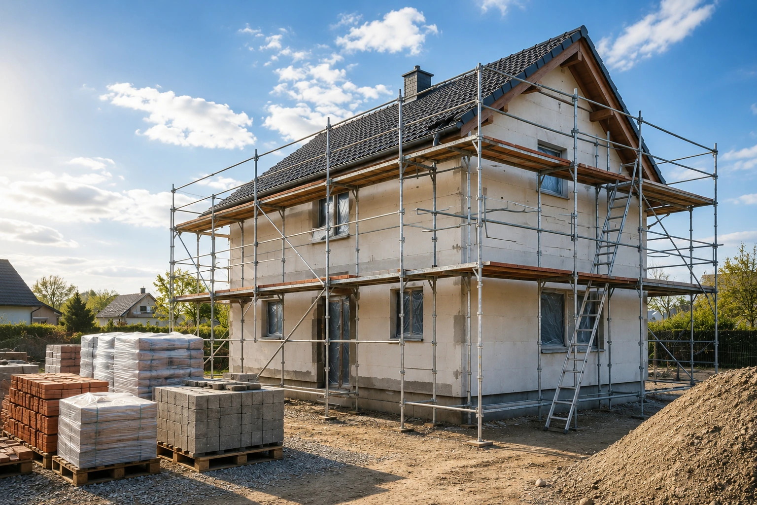 Půjčovna lešení: Když potřebujete pracovat bezpečně a bez zbytečných nákladů