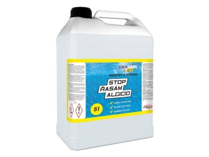 Chemie bazénová, Stop řasám - Algicid, 5 l, SILCO