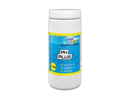 Chemie bazénová, pH plus, 1,4 kg, SILCO