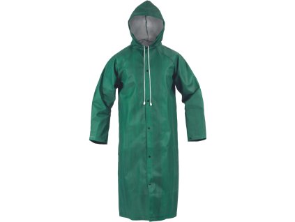 CERVA - MERRICA plášť nepromokavý zelený - recyklovatelný, vel. XL