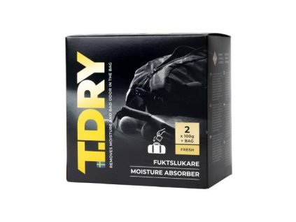 Pohlcovač vlhkosti a zápachu, cestovní, Everbrand T.Dry Fresh, sáček, 2 x 100 g