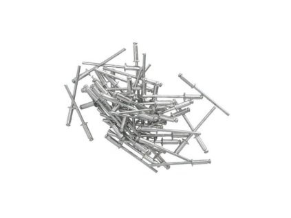Nýty hliníkové 3,2 x 8 mm, 50 ks, FASTER TOOLS