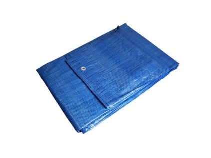 Plachta zakrývací EKONOMIK, 2 x 3 m, 55 g/m², modrá