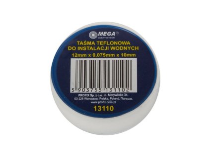 138933Q1 Paska teflonova 12 mm x 10 m 0a