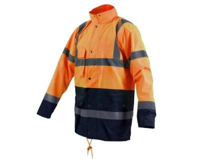 S090700008 Zateplena bunda vystrazna multifunkcni 5v1 XXXL oranzova STALCO S090700008 0a