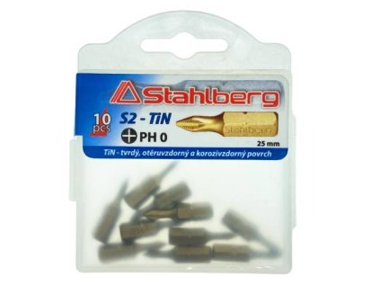 Bit PH 0, 25 mm, S2 TiN, Stahlberg