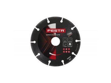Kotouč diamantový segmentový na kov Ø 125 x 22,2 mm, FESTA