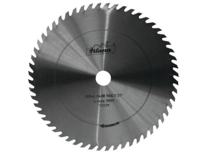 Kotouč pilový na dřevo, 5310 - 56 zubů KV25°, Ø 200 x 1,2 x 25 mm, PILANA