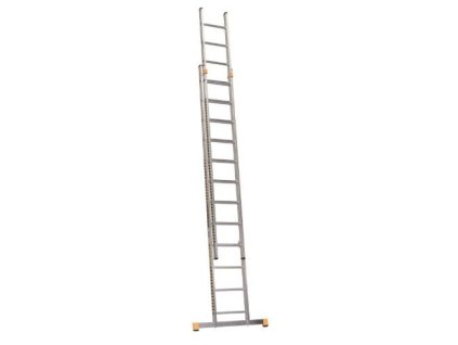 Žebřík Al, P 2 x 16 příček, 4,68 m, 8,08 m, výsuvný, ALVE 8216