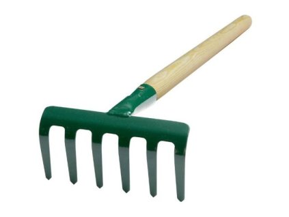 Hrábě, 6 zubů, s násadou 55 cm, FED