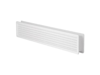 Mřížka větrací dveřní VMD, 500 x 90 mm, 2 ks, bílá 0201