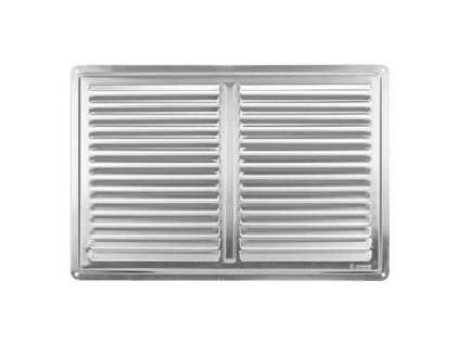 Mřížka větrací - krytka NVM 300 x 200 mm, K, nerez 0714