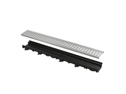 149412 Venkovni zlab Low 1010 x 137 x 60 mm plastovy ram pozinkovany rost C 0a