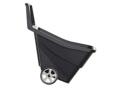 Vozík plastový zahradní Load&Go III, 95 l, černý
