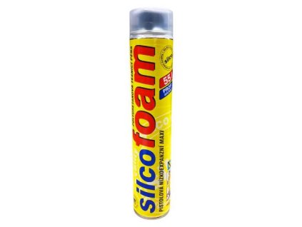 Pěna nízkoexpanzní pistolová, 750 ml, SILCOFOAM