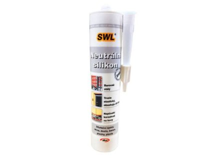 Silikon neutrální jednosložkový, 310 ml, bílý, SILCO